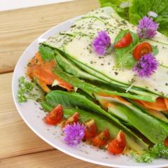 Ananas - Pfirsich - "Lasagna"