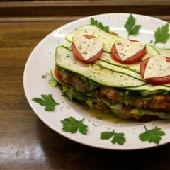 Karotten - Kiwi - Petersilie - "Lasagna"