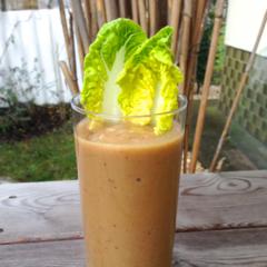 Apfel - Bananen - Feigen - Smoothie