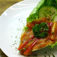 Mango - Paprika - Gurken - Wraps