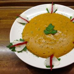 Orangen - Apfel - Petersilie - Suppe