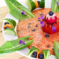 Heidelbeere - Nektarinen - Ananas - Suppe