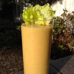 Orangen - Bananen Weihnachts - Smoothie