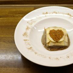 Roh - veganer Apfel - Strudel