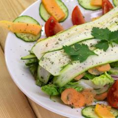Zucchini - Papaya - "Lasagna"
