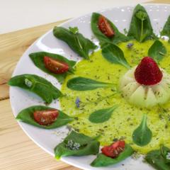 Orangen - Ananas - Petersilie - Suppe